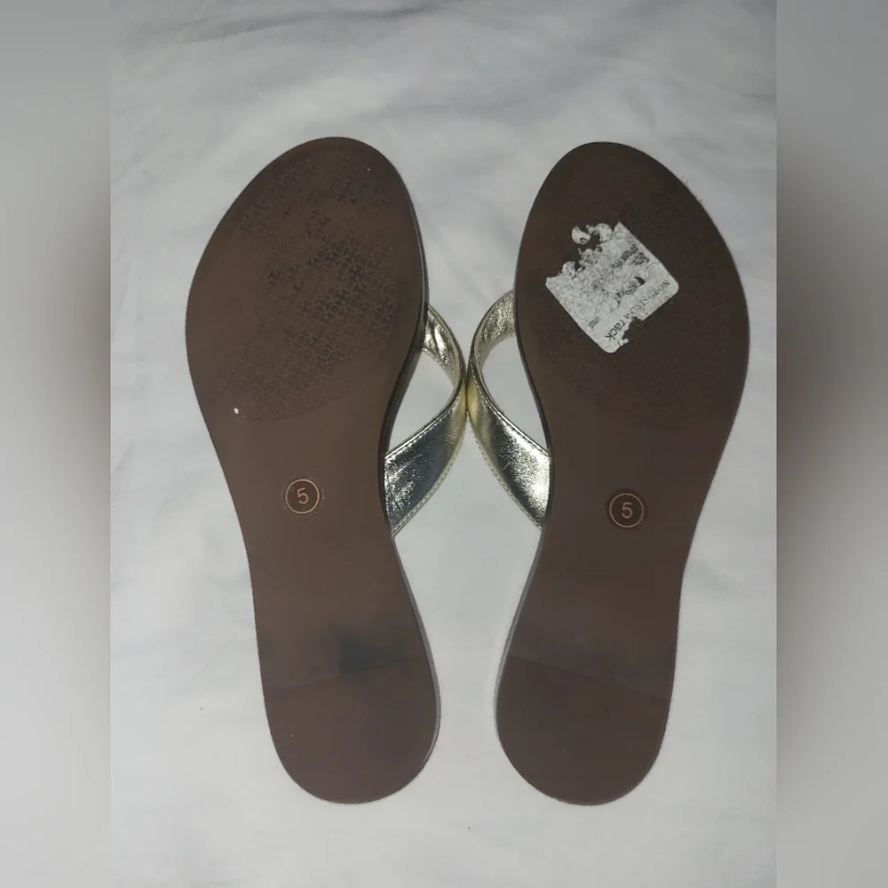 Tory Burch Silver Women's Sandals - Picture 2 of 2